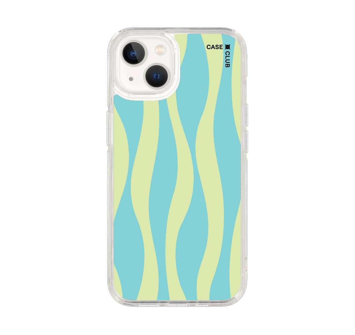 ลายคลื่นมิ้นต์บลู